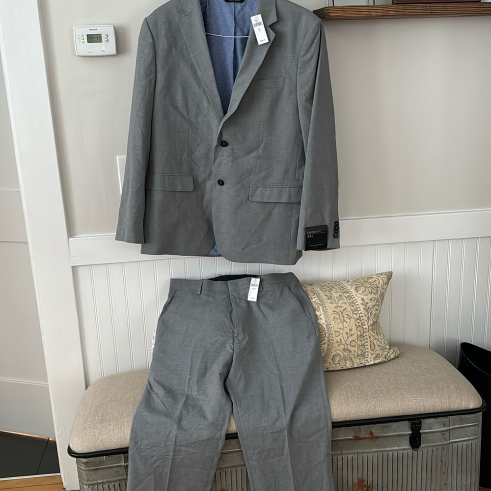 Banana Republic Men’s Gray Tailored Suit
